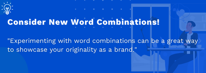 Consider New Word Combinations!