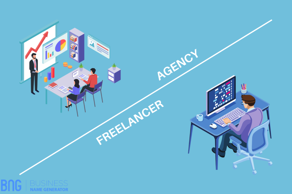 Agencies vs. freelancers