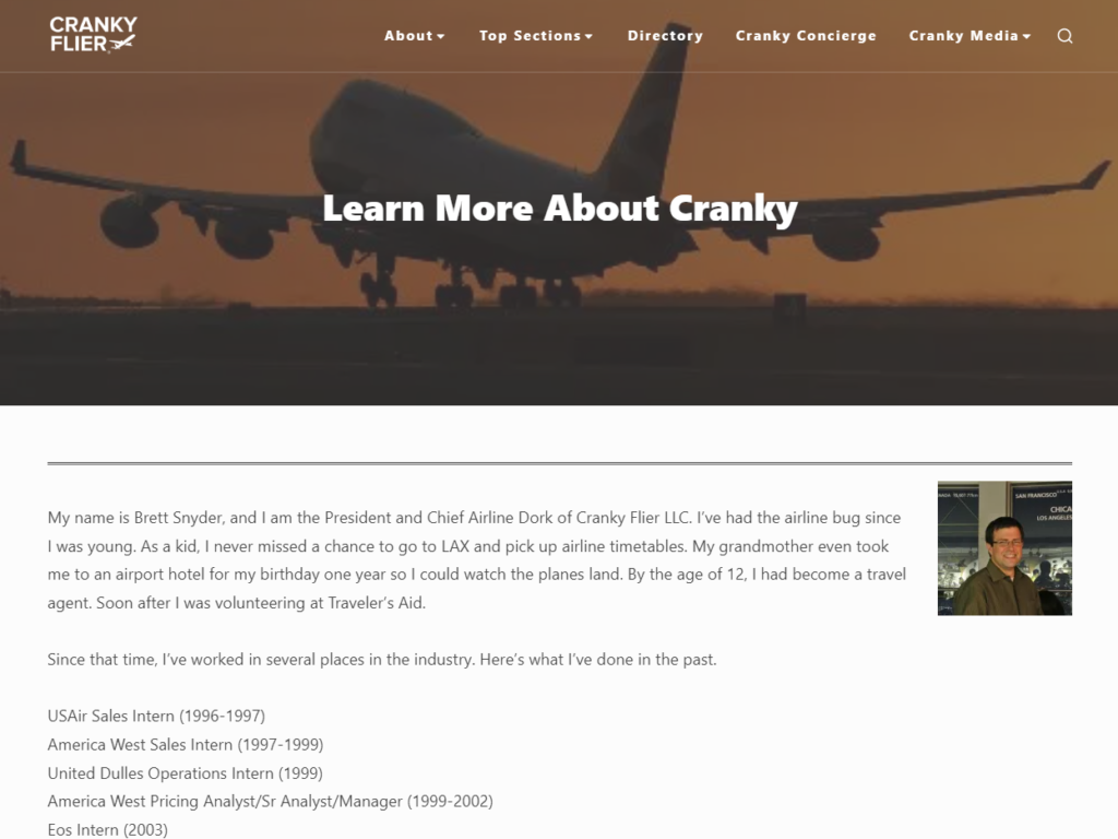 cranky flier