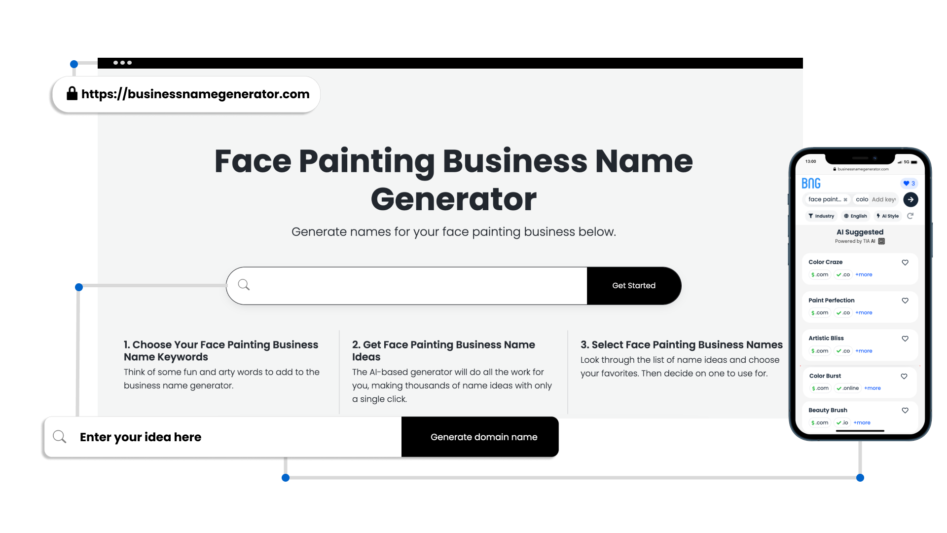 Face Painting Business Name Generator (2024)