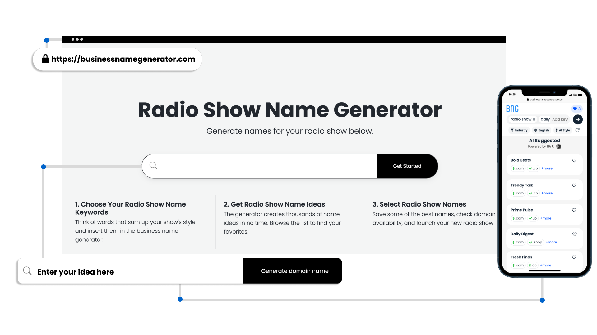 Radio Show Name Generator (2024)