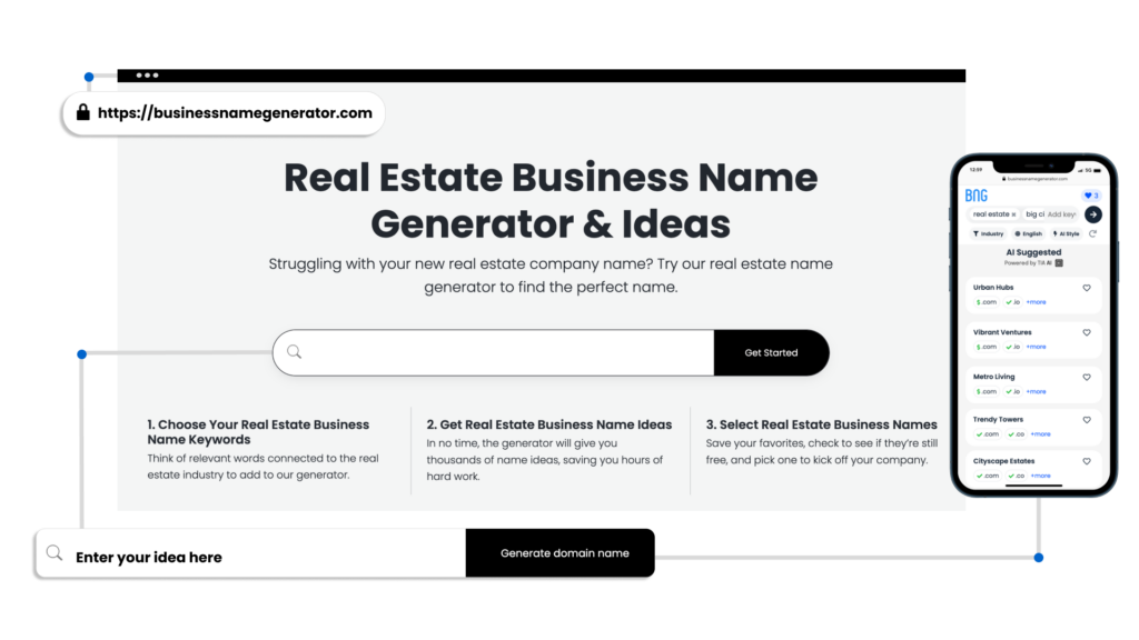 Screenshot - Real Estate Name Generator 