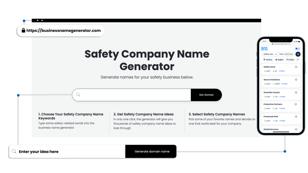 Screenshot - Safety Company Name Generator
