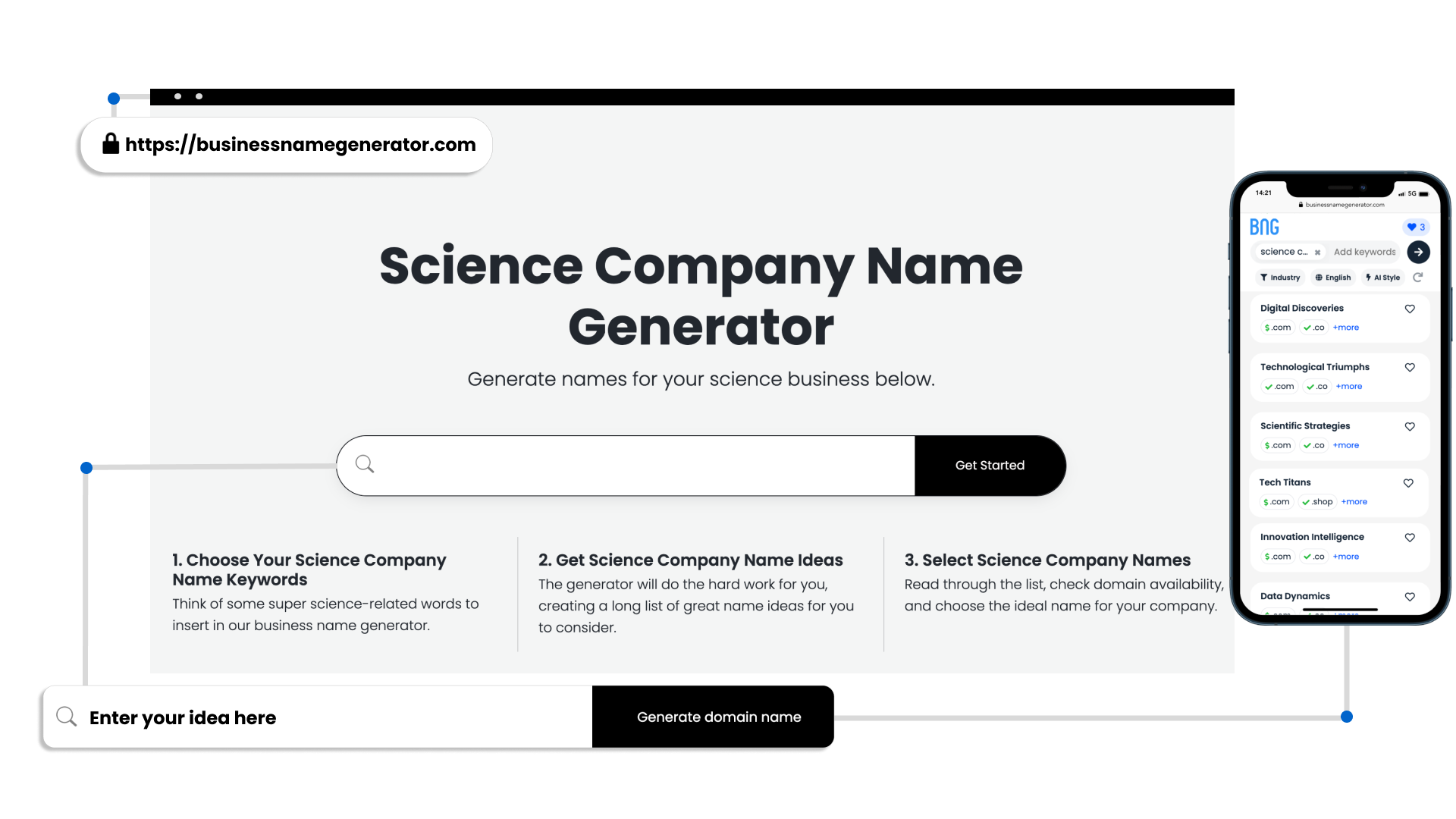 Science business name