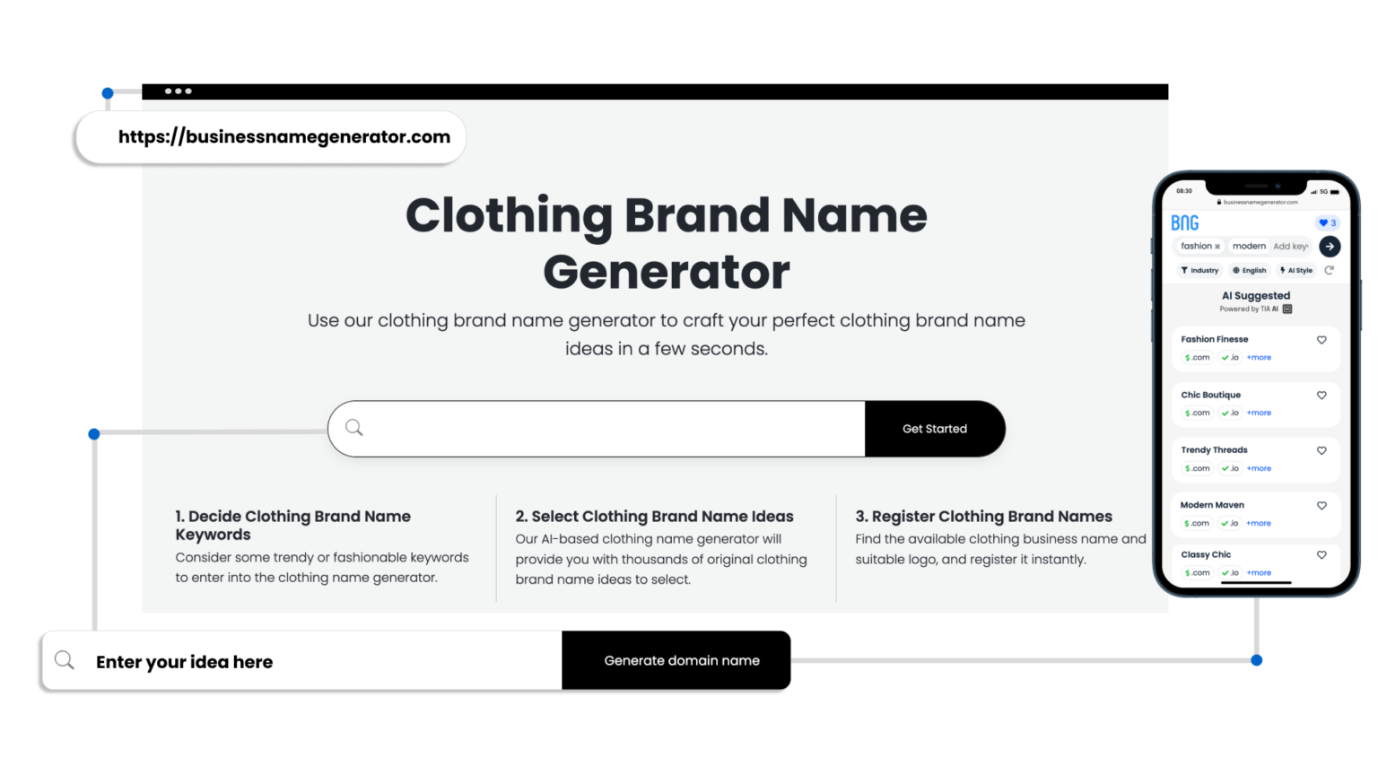 Free Clothing & Fashion Brand Name Generator (2024)