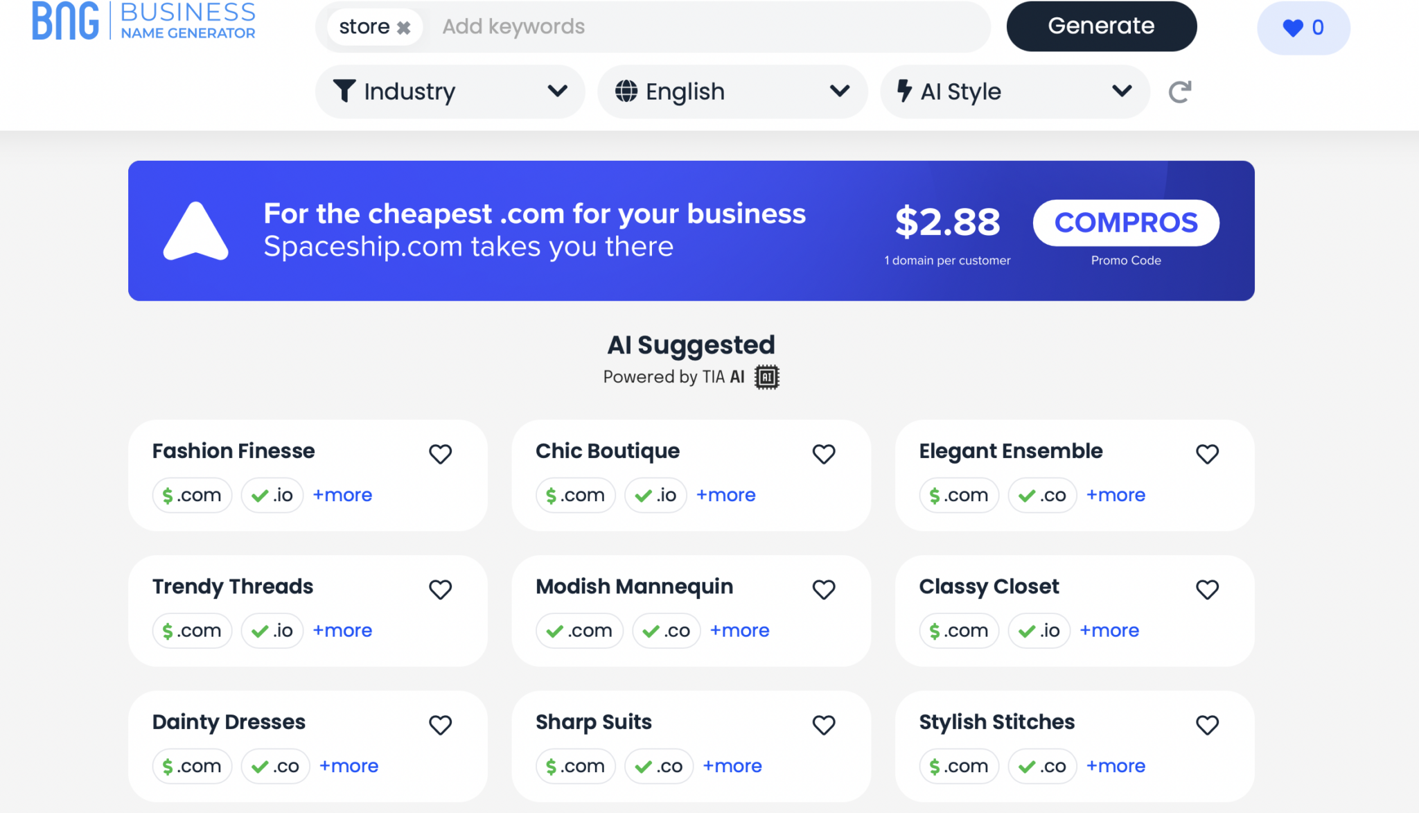 FREE Store Name Generator Store Names You Need