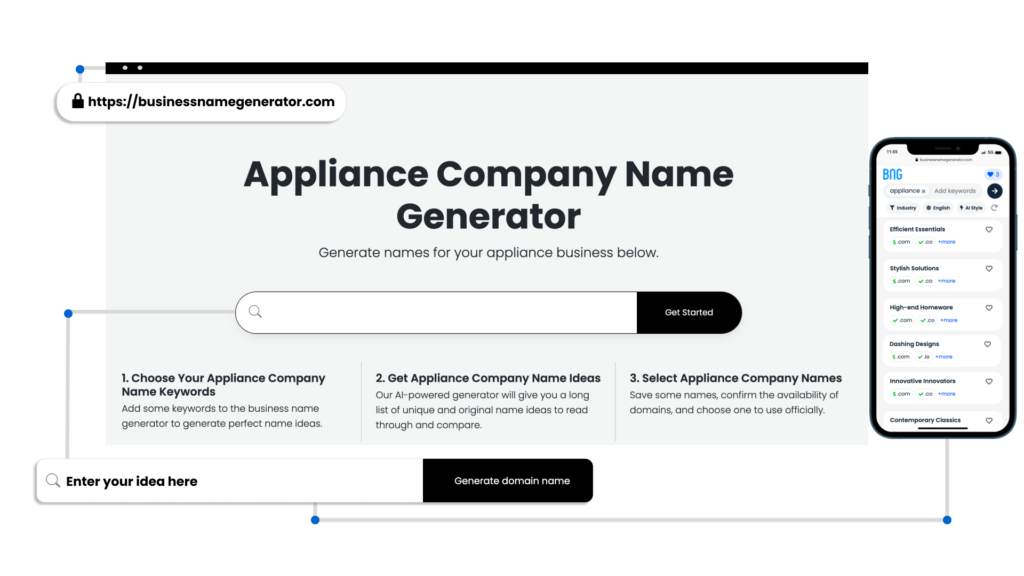 appliance-name-generator-free-fast-domain-logo-check