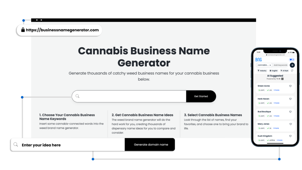 How to use our Cannabis Business Name Generator