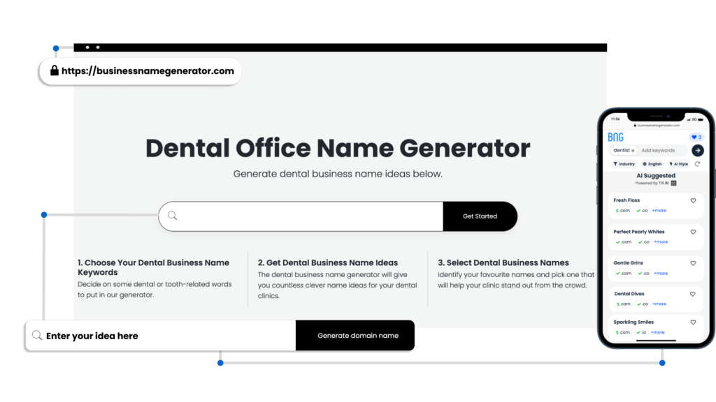 How to use our Dental Office Name Generator