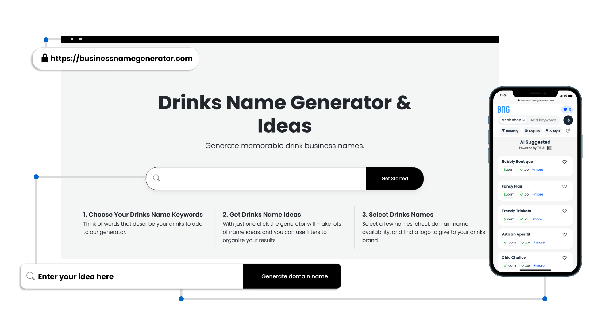 Drink Business Name Generator (2024)
