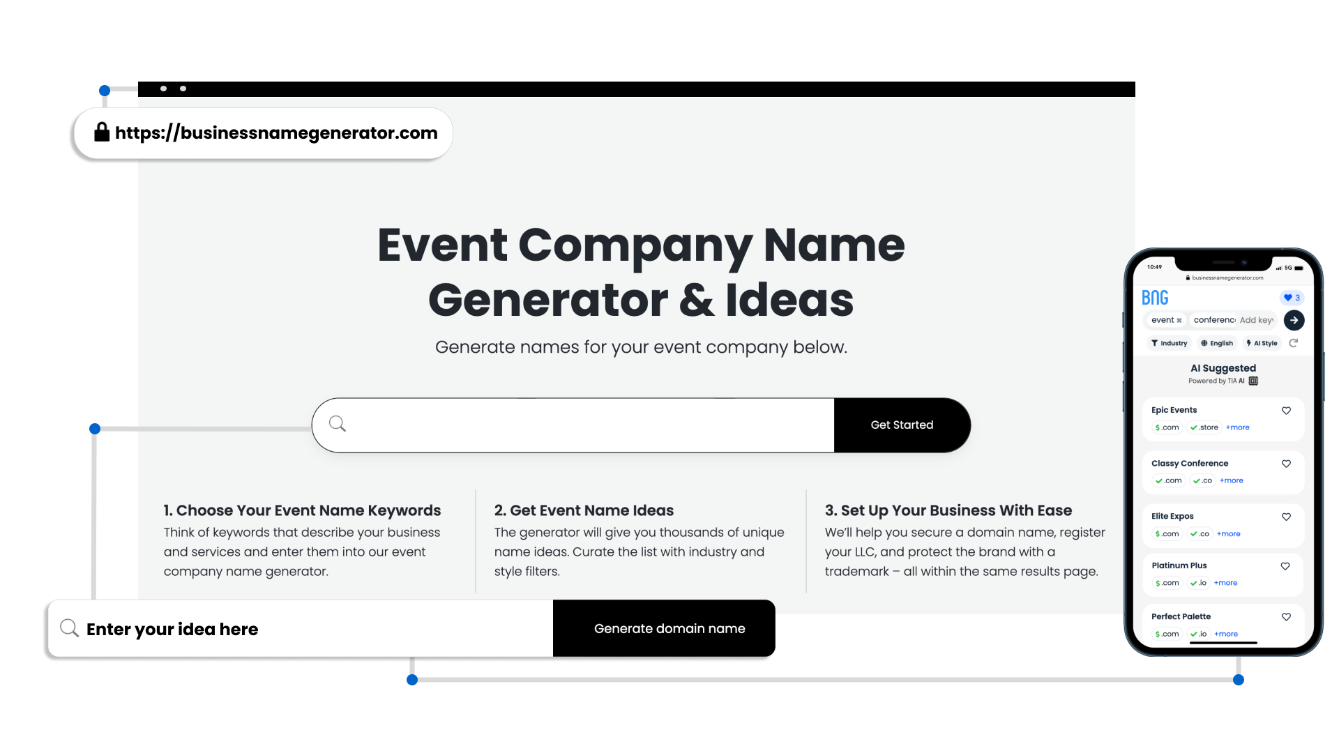 event-company-name-generator-domain-availability-checker