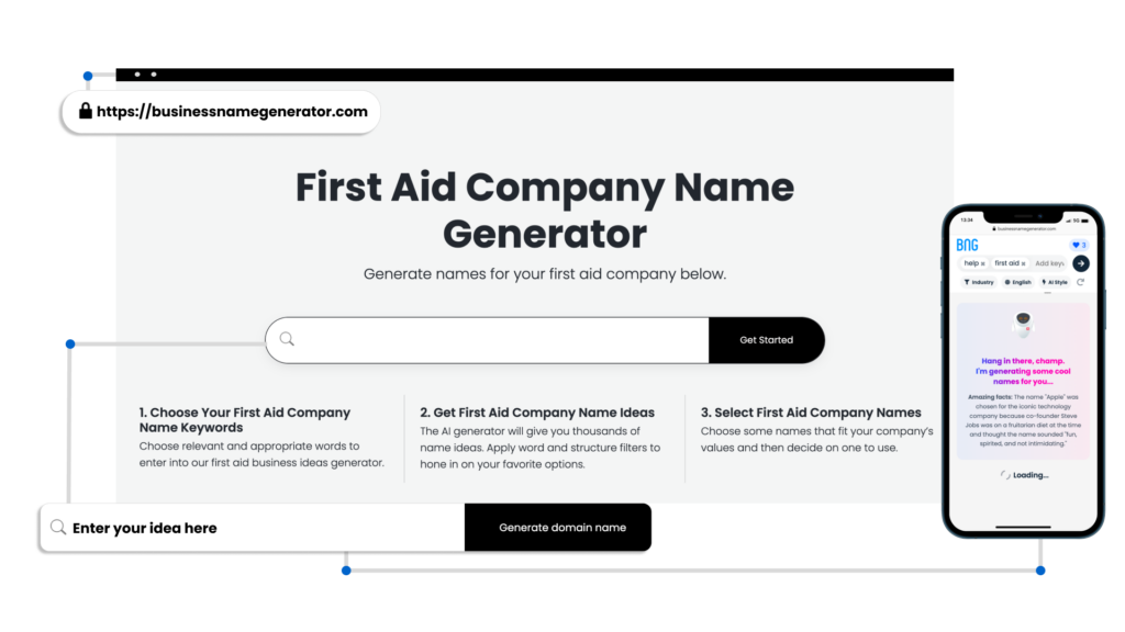 free-first-aid-business-name-generator