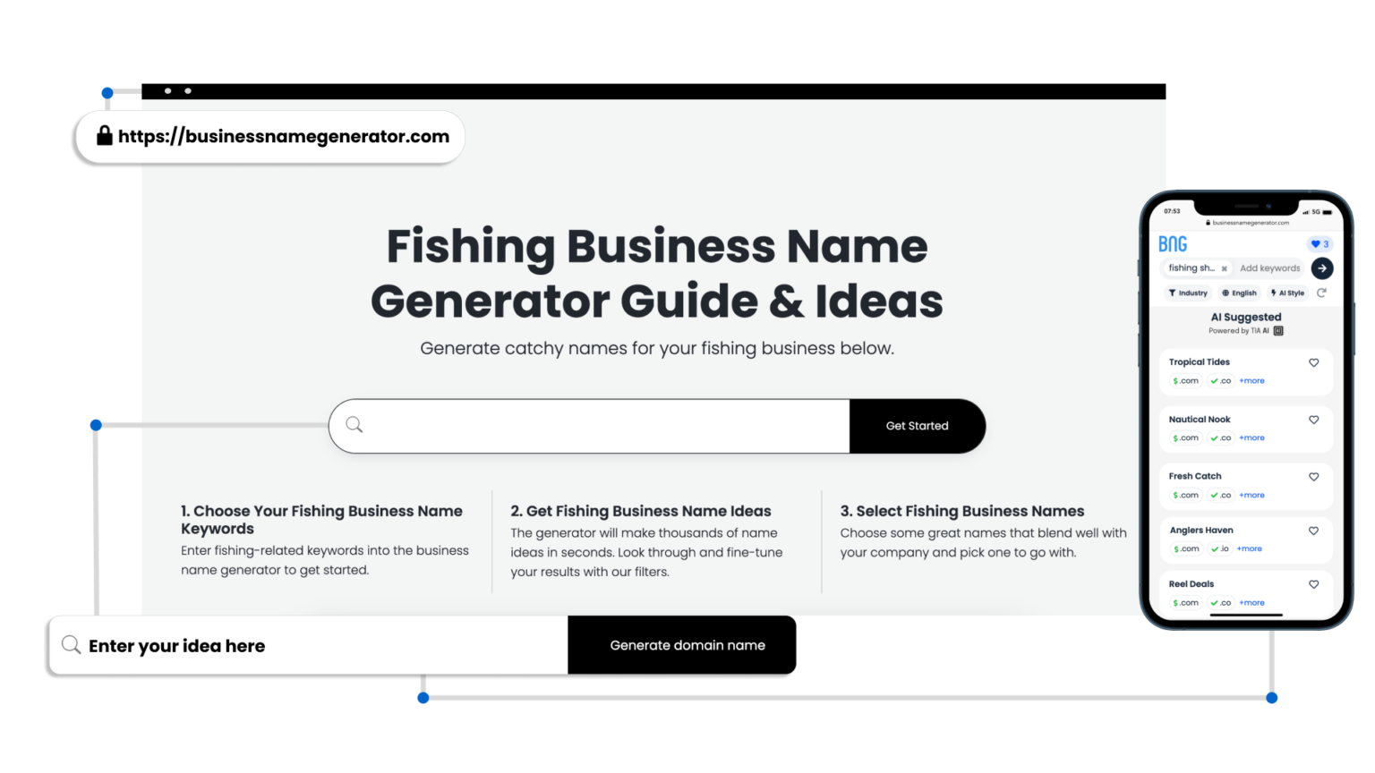 Fishing Business Name Generator (2024)