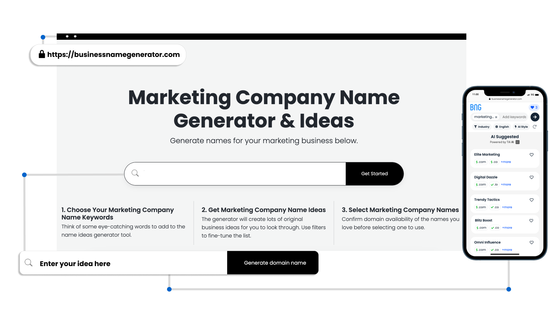 Benefits of Our Marketing Company Name Generator