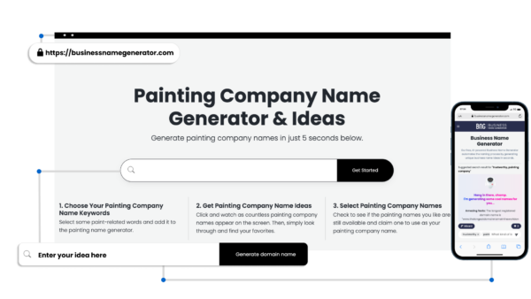 Free Painting Company Name Generator 2024   How Does Our Painting Company Name Generator Work 600x338 