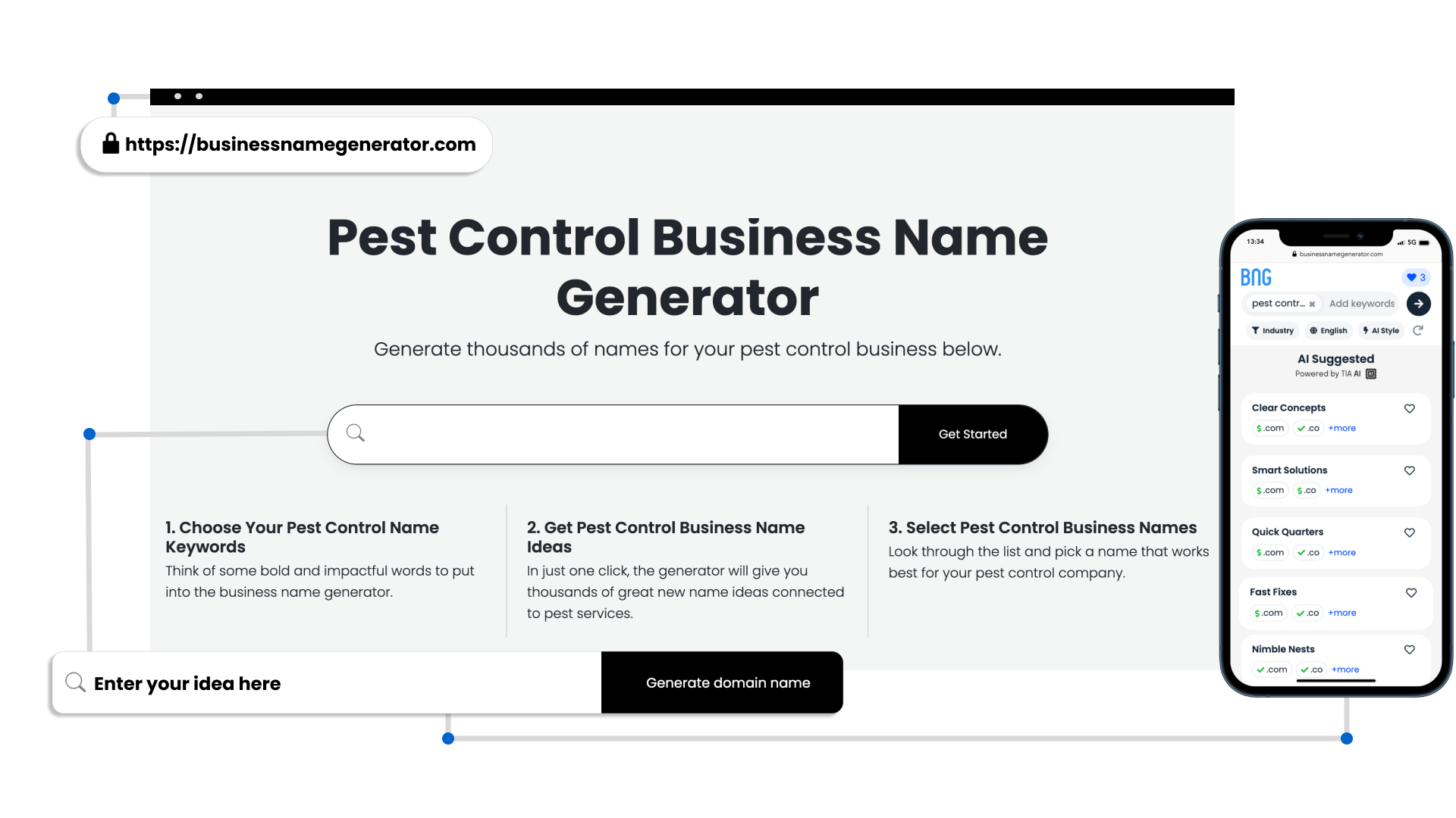 Pest Control Business Name Generator
