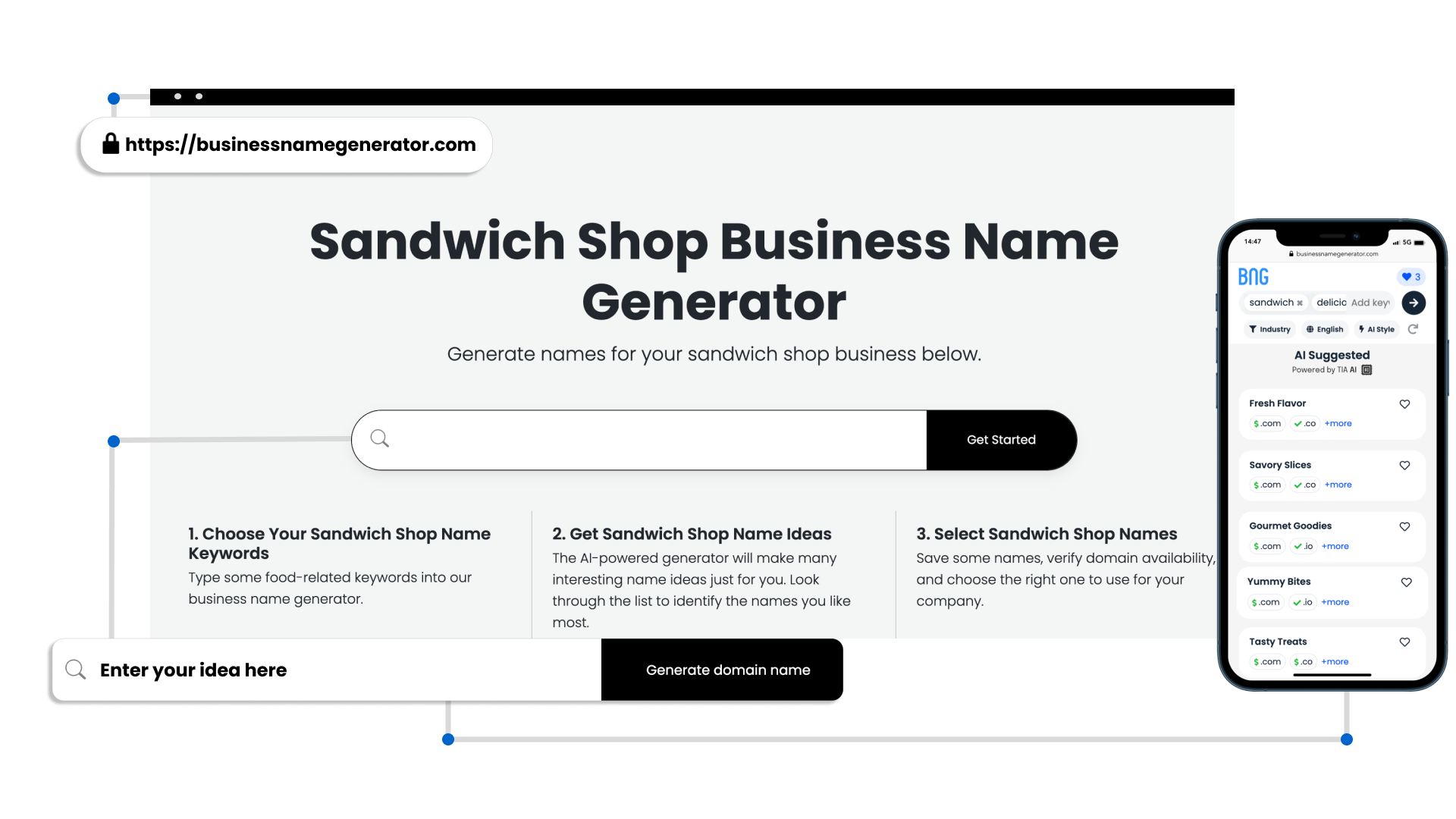 Key Benefits of Our Sandwich Shop Business Name Generator