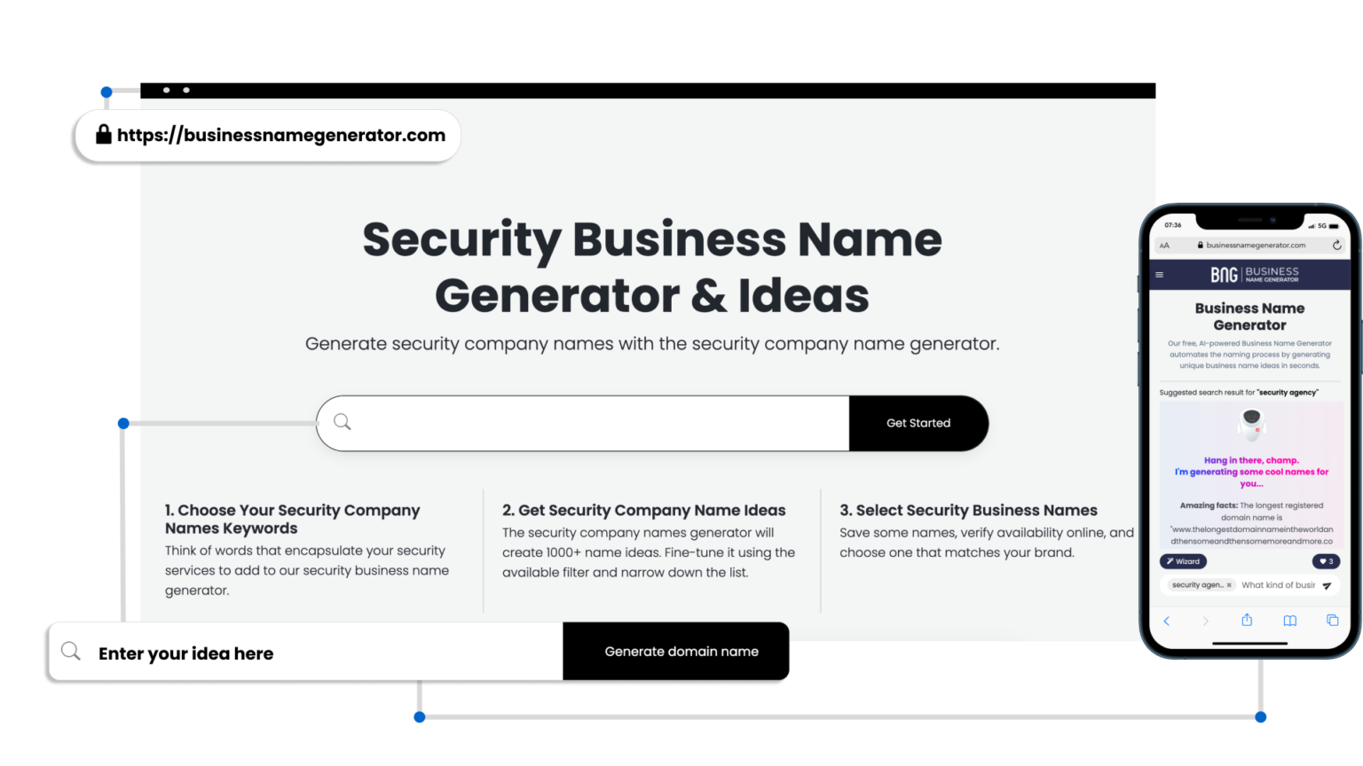 Free Security Business Name Generator (2024) Logos