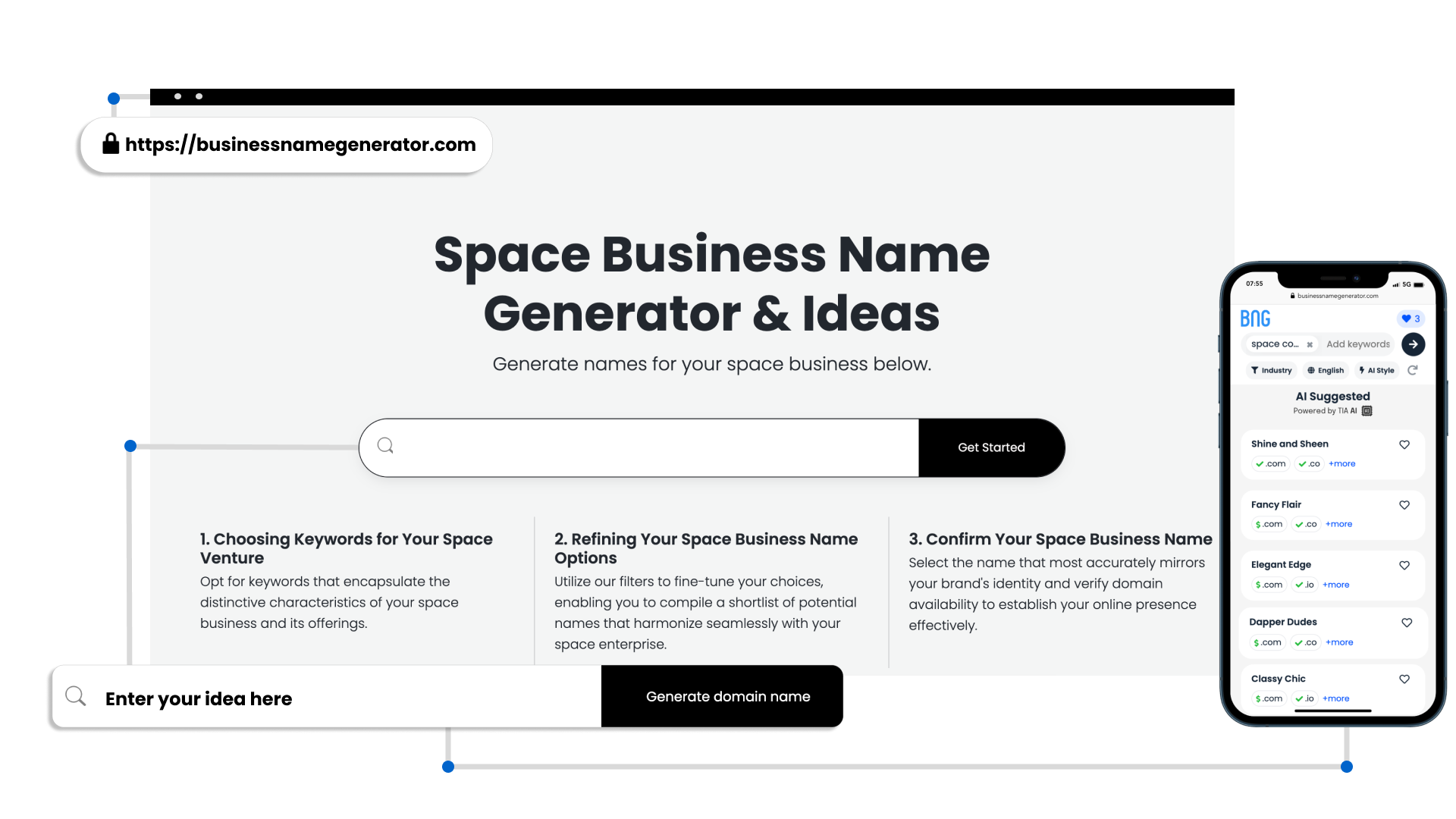 Free Space Business Name Generator (2024)