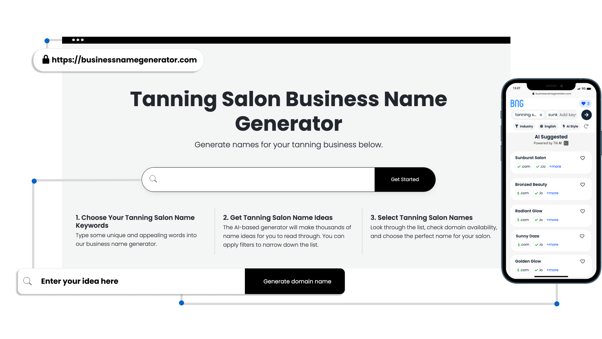 Benefits of Our Tanning Business Name Generator