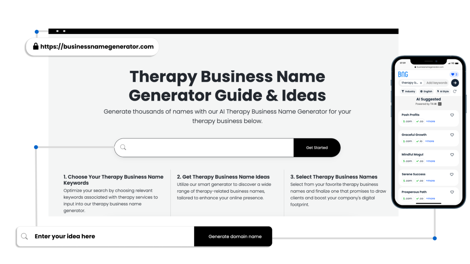 Therapy Business Name Generator