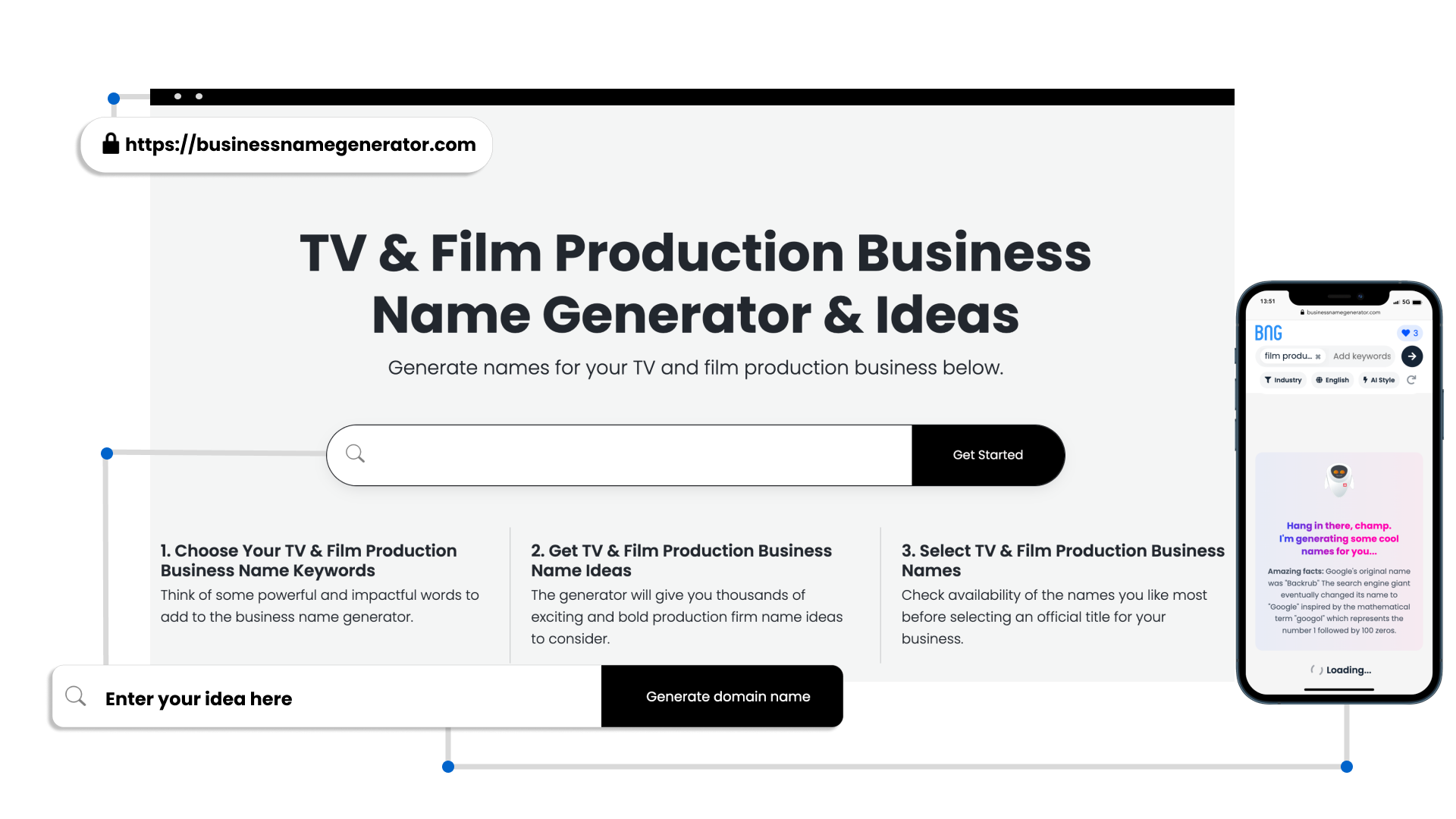 Benefits of Our TV & Film Production Company Name Generator