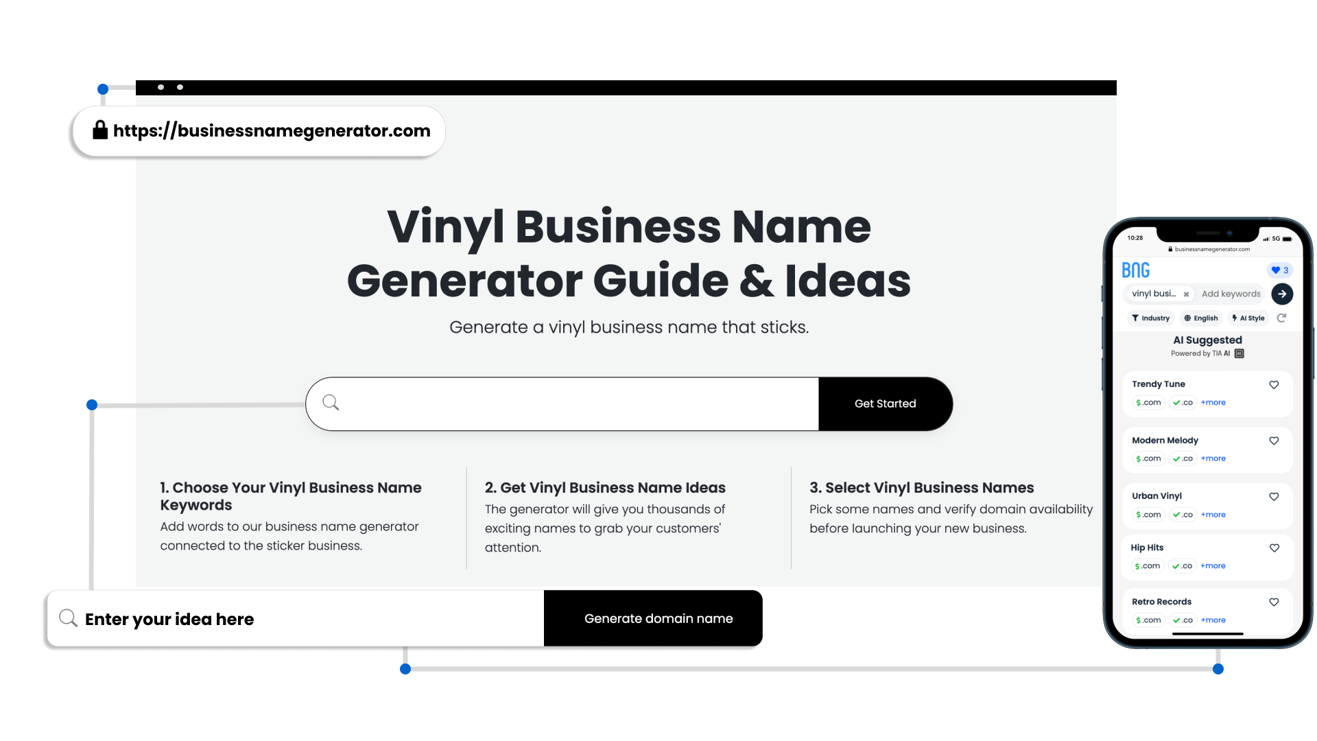 Vinyl Business Name Generator (2024)